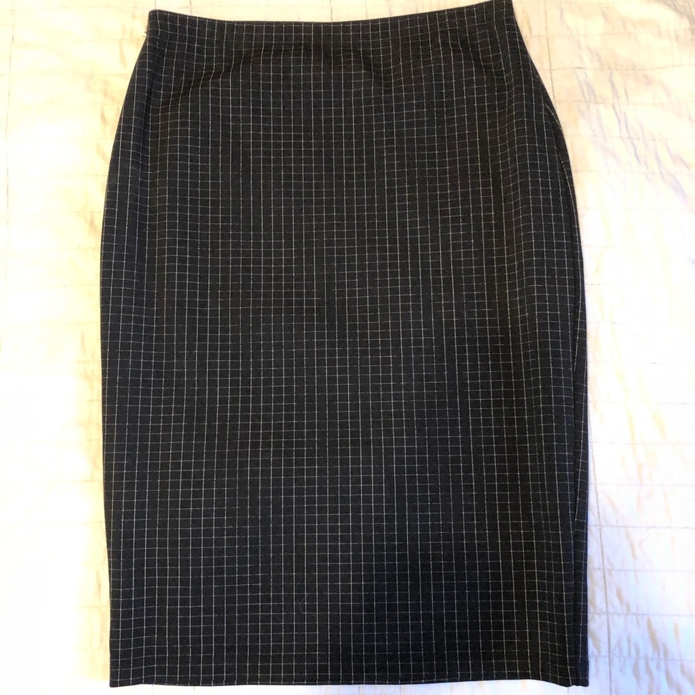 Black and grey skirt